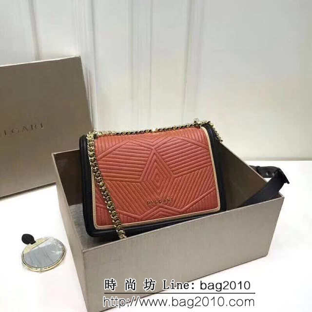 BVLGARI寶格麗 2018專櫃新型蛇頭包 蛇形繡線限定款 Serpenti Forever系列 286628 FYD1176